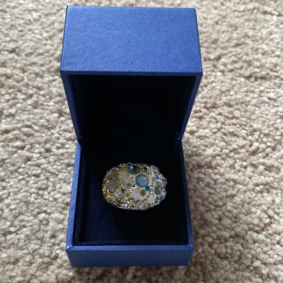 Swarovski crystal ring- 52  small (6) - Picture 1 of 5